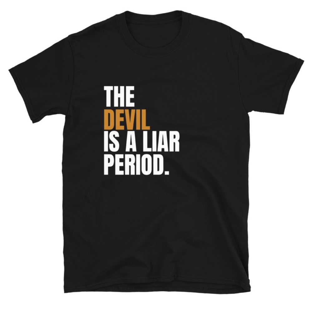 Black/Tan SLOGAN Tee!!